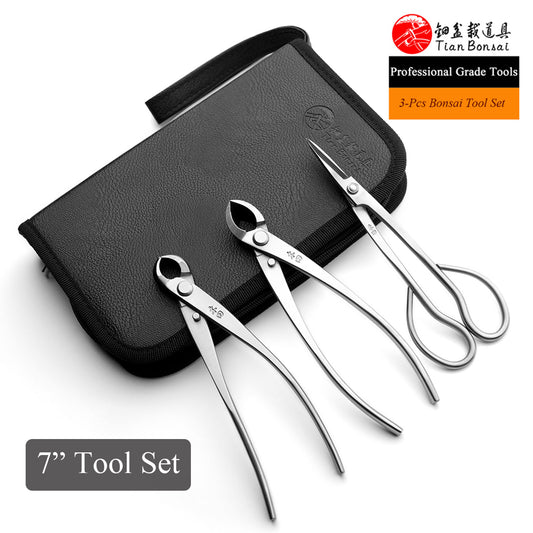 Professional Series 3 PCS 7" Bonsai tool Set (NMKS-01)