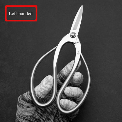 Professional series bonsai tools 190 mm root pruning scissors 4Cr13MoV alloy steel bonsai shears