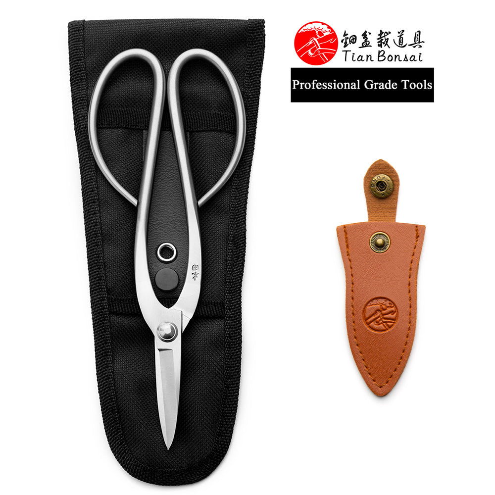 Professional series 200 mm top pruning scissors 4Cr13MoV Alloy Steel bonsai tools